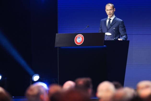 Sport Themen der Woche KW19 Sport Bilder des Tages SOCCER - UEFA Congress 2022 VIENNA,AUSTRIA,11.MAY.22 - SOCCER - 46th Ordinary UEFA Congress. Image shows .  GEPAxpictures xArminxRauthner