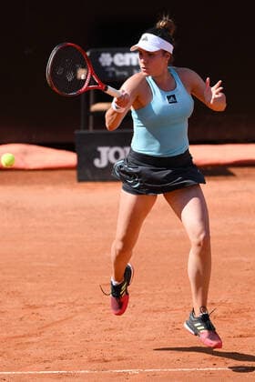 Elena-Gabriela Ruse in action during the Internazionali BNL D Italia match between Iga Swiatek and Elena-Gabriela Ruse on 11 May 2022 at Foro Italico, Rome. Photo by Giuseppe Maffia. Rome Foro Italico Rome Italy Copyright: xGiuseppexMaffiax SP24-325-053