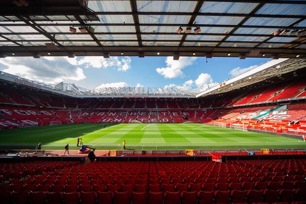 FA Youth Cup U18™s Final Manchester United, ManU v Nottingham Forest A general view of Old Trafford ahead of the FA Youth Cup Final. Manchester Old Trafford Greater Manchester United Kingdom Copyright: xRitchiexSumpter NewsxImagesx