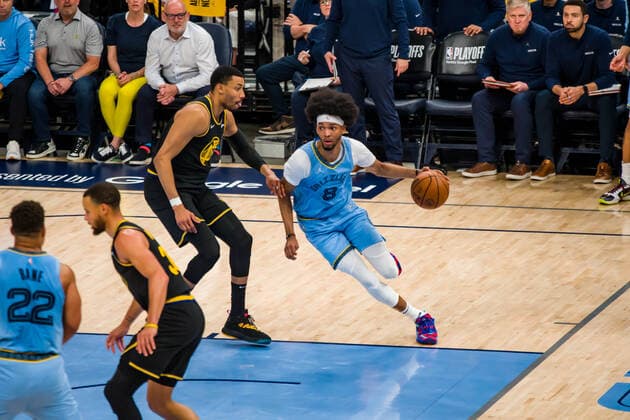 Basketball, NBA, Playoffs, Memphis Grizzlies - Golden State Warriors