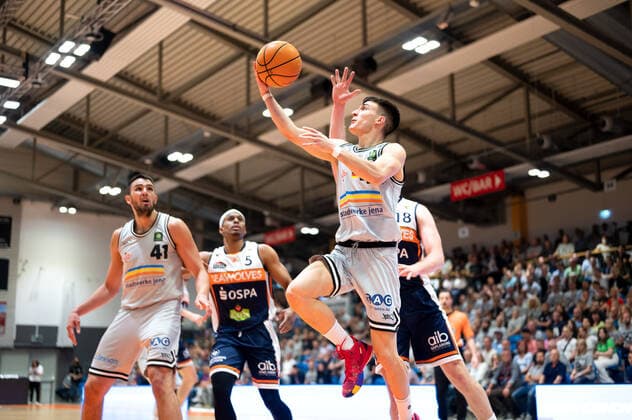 Basketball, 2. BL, ProA, Medipolis SC Jena - Rostock Seawolves