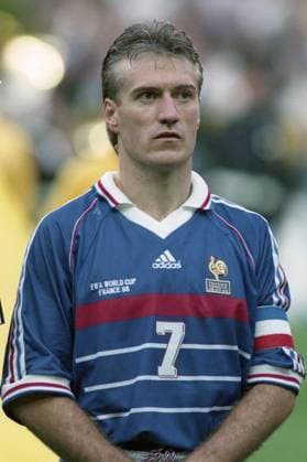 DIDIER DESCHAMPS, Francia, FIFA World Cup, WM, Weltmeisterschaft, Fussball France 1998, Semi Final, France vs Croatia 2-1, Saint-Denis CAMPIONATI MONDIALI FRANCIA 1998 - SEMI FINALE FRANCIA-CROAZIA 2