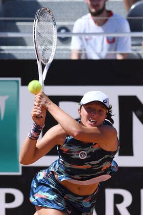 Tennis, WTA, Tennis Damen Rome Tennis Tournament Iga Swiatek (Pol) during the WTA Rome Tennis Tournament in Rome, Italy, May 13th, 2022. Imago-Images Emmefoto Copyright: xImago-Images Emmefotox