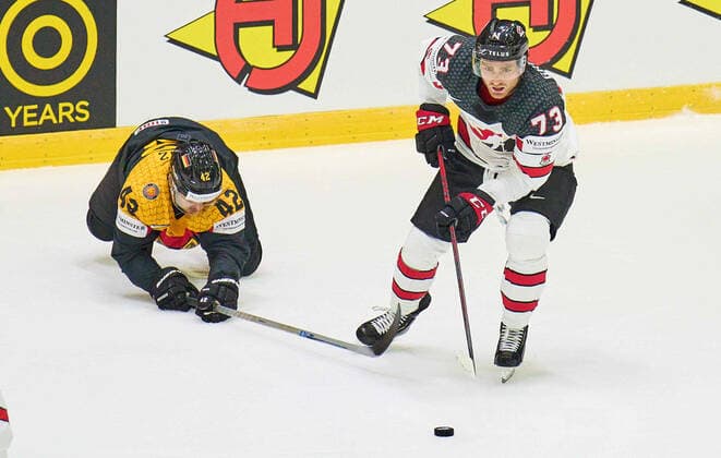 Ice hockey, World Cup, Germany - Canada
