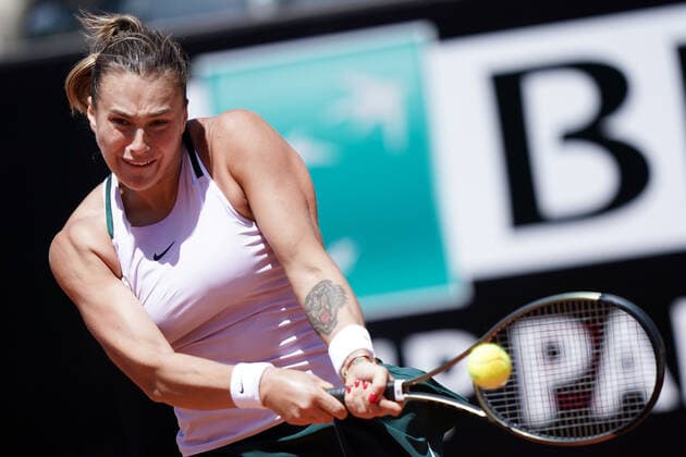 Tennis, WTA Tournament in Rome, Semifinals, Swiatek - Sabalenka