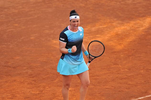 IPP20220514 Tennis: Internazionali BNL d Italia 2022, Ons Jabeur. (Verwendung nur in Deutschland - GERMANY ONLY) *** IPP20220514 Tennis Internazionali BNL d Italia 2022, Ons Jabeur use only in Germany GERMANY ONLY 