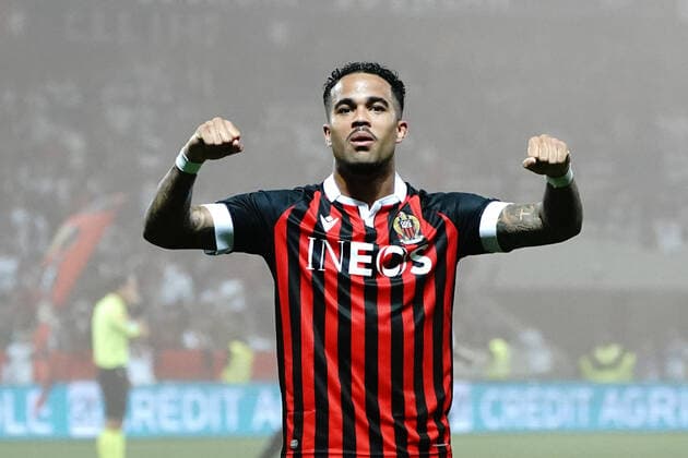 Joie - Justin Kluivert (OGC Nice) FOOTBALL : OGC Nice vs Lille - Ligue 1 Uber Eats - Nice - 14 05 2022 NorbertScanella Panoramic 