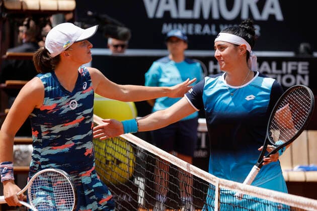 Tennis, WTA Tournament in Rome, Final, Swiatek - Jabeur