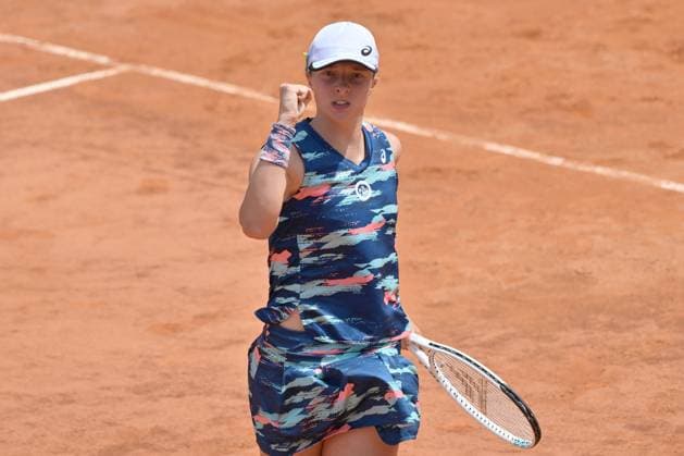 Photo Alfredo Falcone LaPresse 15 05 2022 Rome, Italy Tennis Internazionali BNL d Italia 2022 Woman Final Iga Swiatek (pol) vs Ons Jaber (tun) In the pic:Iga Swiatek  Copyright: xAlfredoxFalconex xLaPressex