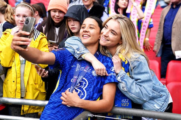 Football, Kristie Mewis and Sam Kerr got married, archive pictures