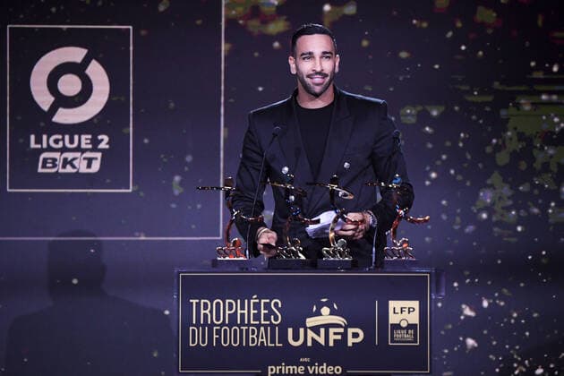 23 Adil RAMI (estac) during the Trophies UNFP ceremony at Pavillon Gabriel on May 15, 2022 in Paris, France. FOOTBALL : Trophees UNFP - Soiree - Paris - 15 05 2022 Pool FEP Panoramic 