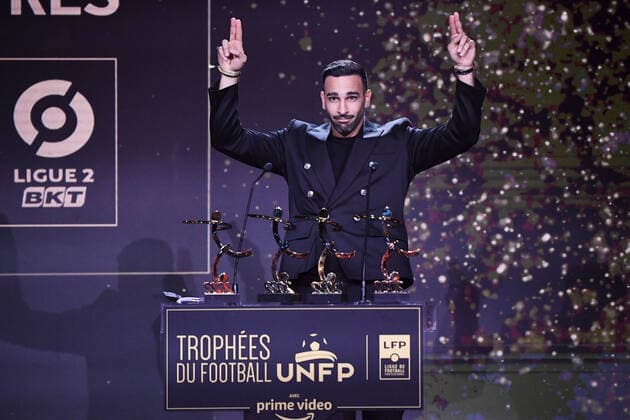 23 Adil RAMI (estac) during the Trophies UNFP ceremony at Pavillon Gabriel on May 15, 2022 in Paris, France. FOOTBALL : Trophees UNFP - Soiree - Paris - 15 05 2022 Pool FEP Panoramic 