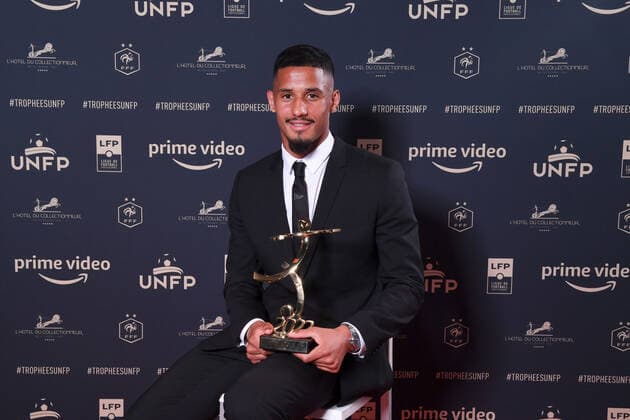 02 William SALIBA (om) during the Trophies UNFP ceremony at Pavillon Gabriel on May 15, 2022 in Paris, France. FOOTBALL : Trophees UNFP - Soiree - Paris - 15 05 2022 Pool FEP Panoramic 