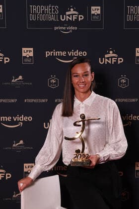 Christiane ENDLER during the Trophies UNFP ceremony at Pavillon Gabriel on May 15, 2022 in Paris, France. FOOTBALL : Trophees UNFP - Soiree - Paris - 15 05 2022 Pool FEP Panoramic 