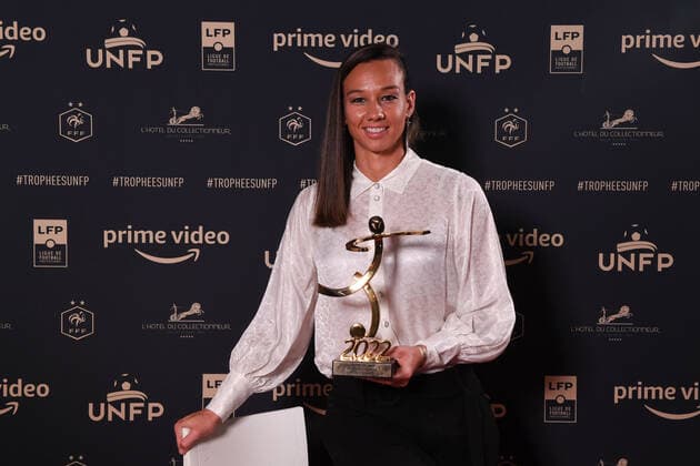 Christiane ENDLER during the Trophies UNFP ceremony at Pavillon Gabriel on May 15, 2022 in Paris, France. FOOTBALL : Trophees UNFP - Soiree - Paris - 15 05 2022 Pool FEP Panoramic 