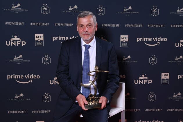 Fußball, Trophees UNFP Verleihung in Paris Bruno GENESIO (Entraineur Rennes SRFC) during the Trophies UNFP ceremony at Pavillon Gabriel on May 15, 2022 in Paris, France. FOOTBALL : Trophees UNFP - Soiree - Paris - 15 05 2022 Pool FEP Panoramic 