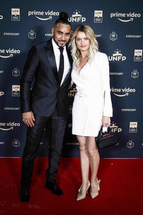 Fußball, Trophees UNFP Verleihung in Paris Dimitri Payet et sa femme Ludivine FOOTBALL : 30e Ceremonie des Trophees UNFP - Paris - 15 05 2022 JBAutissier Panoramic 