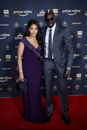Fußball, Trophees UNFP Verleihung in Paris Mamadou Sakho et sa femme FOOTBALL : 30e Ceremonie des Trophees UNFP - Paris - 15 05 2022 JBAutissier Panoramic 
