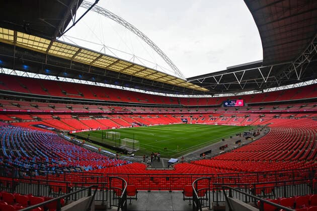 Chelsea Women v Manchester City Women - Vitality Women s FA Cup Final General view of the stadium before the Women s FA Cup Final between Chelsea and Manchester City at Wembley Stadium, London on Sunday 15th May 2022. London Greater London United Kingdom  Copyright: xMIxNewsx originalFilename:fletcher-chelseav220515_npAFC.jpg