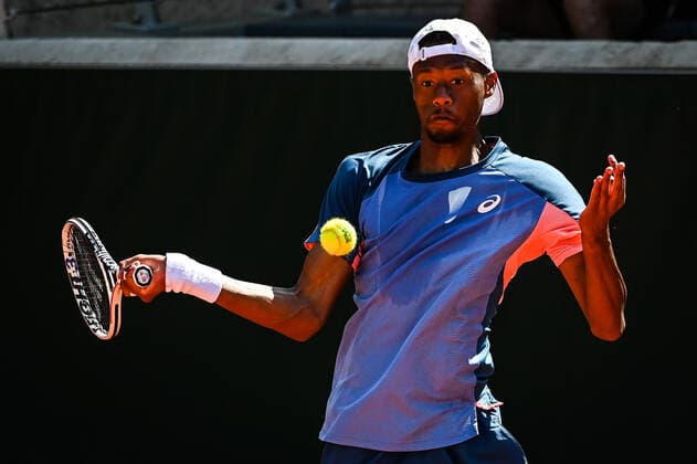 May 17, 2022, Paris, France, France: Christopher EUBANKS of United States during the Qualifying Day two of Roland-Garros 2022, French Open 2022, Grand Slam tennis tournament at the Roland-Garros stadium on May 17, 2022 in Paris, France. Paris France - ZUMAm308 20220517_zsp_m308_005 Copyright: xMatthieuxMirvillex