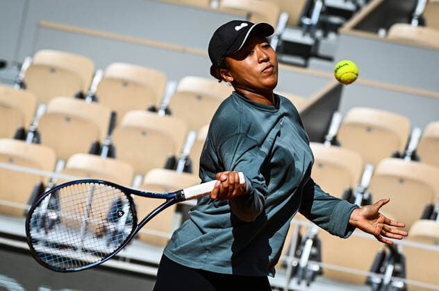 May 17, 2022, Paris, France, France: Noami OSAKA of Japan during a training session of Roland-Garros 2022, French Open 2022, Grand Slam tennis tournament at the Roland-Garros stadium on May 17, 2022 in Paris, France. Paris France - ZUMAm308 20220517_zsp_m308_015 Copyright: xMatthieuxMirvillex