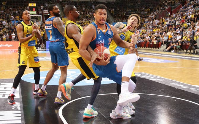 Basketball, BBL, Playoffs, MHP RIESEN Ludwigsburg - ratiopharm Ulm