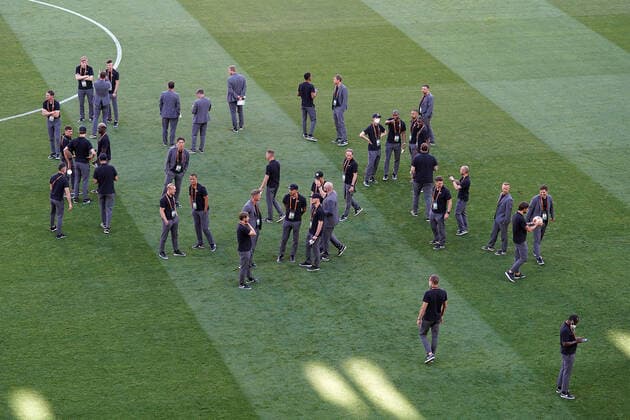 Eintracht Francfort‹‹ s team during training session. May 17,2022. (20220517359)