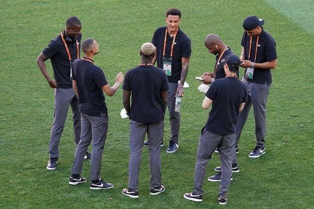 Eintracht Frankfurt - players during training session. May 17,2022. (20220517207)