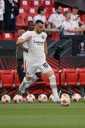 Filip Kostic Eintracht Frankfurt Sevilla 18 05 2022 Eintracht Frankfurt vs Glasgow Rangers, UEFA Europa League Final, Ramon Sanchez Pizjuan Stadium Sevilla