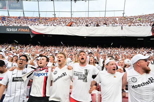 Frankfurt fans, Eintracht Frankfurt vs Glasgow Rangers, Europa League, final, 18 05 2022 Copyright: xkolbert-press MarcxNiemeyerx