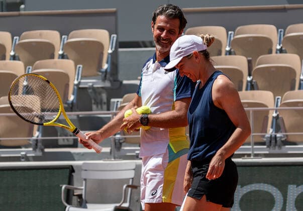 Sport Bilder des Tages Simona Halep (ROU), entrainement - Roland Garros TENNIS : Roland-Garros 2022 - Internationaux de France - Qualifications - 18 05 2022 LiaMancini Panoramic 