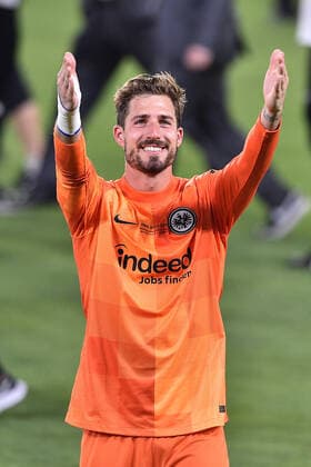 Soccer Europa League Final Eintracht Frankfurt Glasgow Rangers on 18 05 2022 at Estadio Ramon Sanchez Pizjuan in Seville Kevin Trapp Frankfurt xHDx