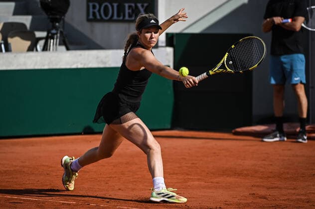May 19, 2022, Paris, France, France: Danielle COLLINS of United States during a training session of Roland-Garros 2022, French Open 2022, Grand Slam tennis tournament at the Roland-Garros stadium on May 19, 2022 in Paris, France. Paris France - ZUMAm308 20220519_zsp_m308_005 Copyright: xMatthieuxMirvillex