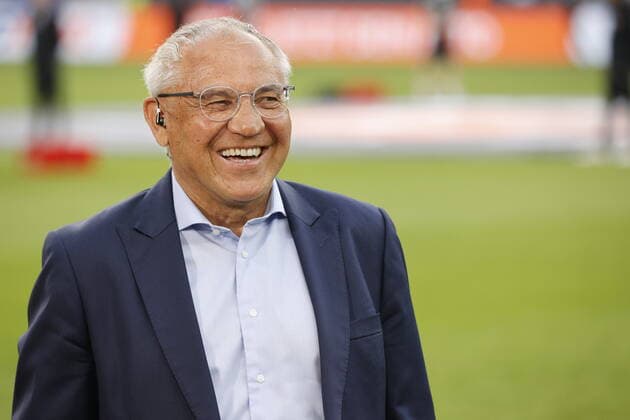 Felix Magath, head coach, Hertha BSC, Germany, Berlin, Olympiastadion, football, men, season 2021 22, relegation to 1 Bundesliga first leg , Hertha BSC Hamburger SV