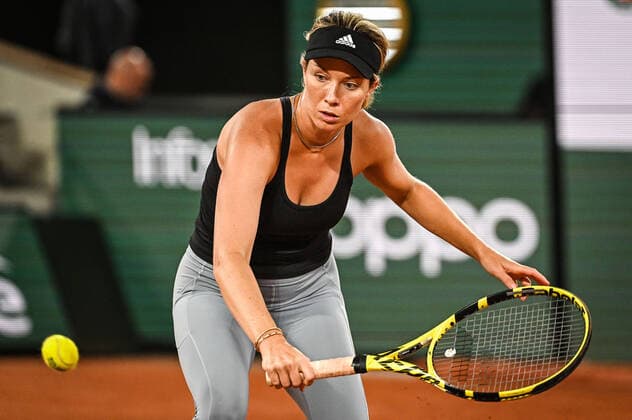 May 20, 2022, Paris, France, France: Danielle COLLINS of United States during a training session of Roland-Garros 2022, French Open 2022, Grand Slam tennis tournament at the Roland-Garros stadium on May 20, 2022 in Paris, France. Paris France - ZUMAm308 20220520_zsp_m308_010 Copyright: xMatthieuxMirvillex