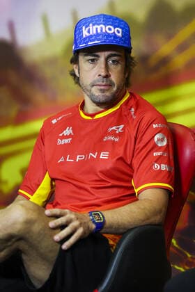 ALONSO Fernando (spa), Alpine F1 Team A522, portrait, press conference, PK, Pressekonferenz during the Formula 1 Pirelli Grand Premio de Espana 2022, 6th round of the 2022 FIA Formula One World Championship, WM, Weltmeisterschaft on the Circuit de Barcelona-Catalunya, from May 20 to 22, 2022 in Montmelo, Spain - F1 - SPANISH GRAND PRIX 2022 DPPI Panoramic 00122015_GOOD7129.JPG_