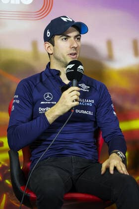 LATIFI Nicholas (can), Williams Racing FW44, portrait, press conference, PK, Pressekonferenz during the Formula 1 Pirelli Grand Premio de Espana 2022, 6th round of the 2022 FIA Formula One World Championship, WM, Weltmeisterschaft on the Circuit de Barcelona-Catalunya, from May 20 to 22, 2022 in Montmelo, Spain - F1 - SPANISH GRAND PRIX 2022 DPPI Panoramic 00122015_GOOD7370.JPG_