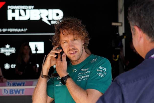 F1 Pirelli Grand Prix of Spain 2022 20 05 2022, Circuit de Catalunya, Barcelona, F1 Pirelli Grand Prix of Spain 2022 , in picture Sebastian Vettel DEU , Aston Martin Aramco Cognizant Formula One Team nordphotoxGmbHx xBratic nph00250