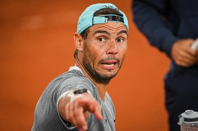 May 20, 2022, Paris, France, France: Rafael NADAL of Spain during a training session of Roland-Garros 2022, French Open 2022, Grand Slam tennis tournament at the Roland-Garros stadium on May 20, 2022 in Paris, France. Paris France - ZUMAm308 20220520_zsp_m308_015 Copyright: xMatthieuxMirvillex