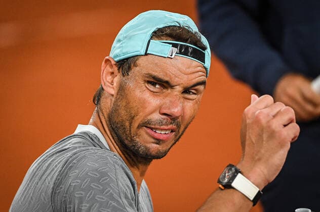 May 20, 2022, Paris, France, France: Rafael NADAL of Spain during a training session of Roland-Garros 2022, French Open 2022, Grand Slam tennis tournament at the Roland-Garros stadium on May 20, 2022 in Paris, France. Paris France - ZUMAm308 20220520_zsp_m308_016 Copyright: xMatthieuxMirvillex