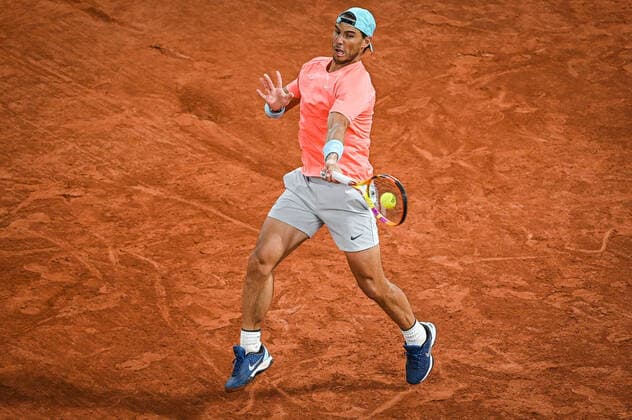 May 20, 2022, Paris, France, France: Rafael NADAL of Spain during a training session of Roland-Garros 2022, French Open 2022, Grand Slam tennis tournament at the Roland-Garros stadium on May 20, 2022 in Paris, France. Paris France - ZUMAm308 20220520_zsp_m308_020 Copyright: xMatthieuxMirvillex