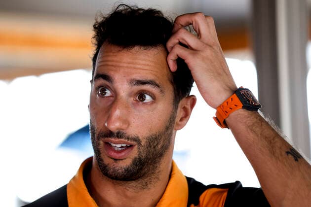 3 Daniel Ricciardo AUS, McLaren F1 Team , F1 Grand Prix of Spain at Circuit de Barcelona Catalunya on May 20, 2022 in Barcelona, Spain Photo by HOCH ZWEI Barcelona Spain