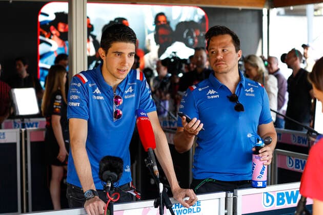 31 Esteban Ocon FRA, BWT Alpine F1 Team , F1 Grand Prix of Spain at Circuit de Barcelona Catalunya on May 20, 2022 in Barcelona, Spain Photo by HOCH ZWEI Barcelona Spain