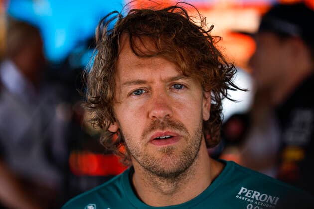 5 Sebastian Vettel DEU, Aston Martin Aramco Cognizant F1 Team , F1 Grand Prix of Spain at Circuit de Barcelona Catalunya on May 20, 2022 in Barcelona, Spain Photo by HOCH ZWEI Barcelona Spain