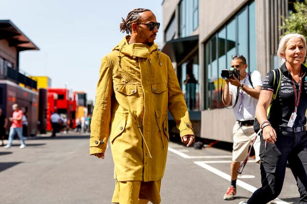 44 Lewis Hamilton GBR, Mercedes AMG Petronas F1 Team , F1 Grand Prix of Spain at Circuit de Barcelona Catalunya on May 20, 2022 in Barcelona, Spain Photo by HOCH ZWEI Barcelona Spain
