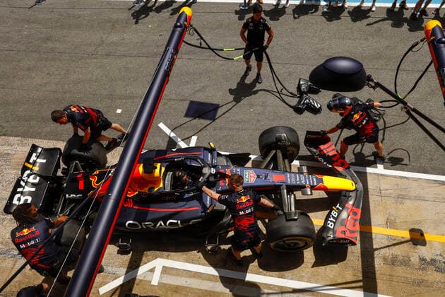 Oracle Red Bull Racing team, F1 Grand Prix of Spain at Circuit de Barcelona Catalunya on May 20, 2022 in Barcelona, Spain Photo by HOCH ZWEI Barcelona Spain