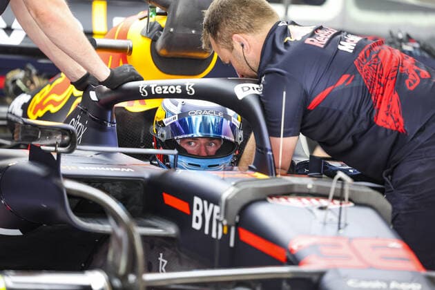 VIPS Juri (est), Red Bull Racing RB18, portrait during the Formula 1 Pirelli Grand Premio de Espana 2022, 6th round of the 2022 FIA Formula One World Championship, WM, Weltmeisterschaft on the Circuit de Barcelona-Catalunya, from May 20 to 22, 2022 in Montmelo, Spain - F1 - SPANISH GRAND PRIX 2022 DPPI Panoramic  00122015_GOOD8127.JPG_