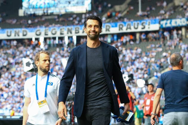 Football, Jonas Boldt in conversation with Hertha BSC, archive pictures