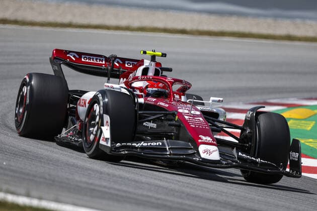 88 KUBICA Robert (pol), Alfa Romeo F1 Team ORLEN C42, action during the Formula 1 Pirelli Grand Premio de Espana 2022, 6th round of the 2022 FIA Formula One World Championship, WM, Weltmeisterschaft on the Circuit de Barcelona-Catalunya, from May 20 to 22, 2022 in Montmelo, Spain - F1 - SPANISH GRAND PRIX 2022 DPPI Panoramic  00122015_G00D8021.JPG_