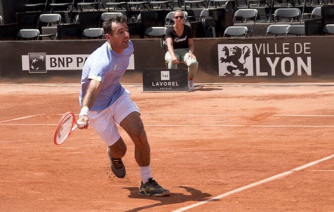 Tennis, ATP Tournament in Lyon
